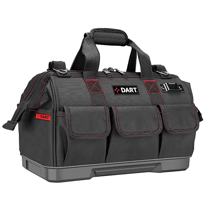 DART 18" Hard Base Zipped Tool Bag